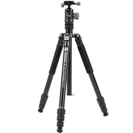 Fotopro X-go Chameleon E2 - zestaw, statyw fotograficzny Alu + głowica kulowa FPH-52QP